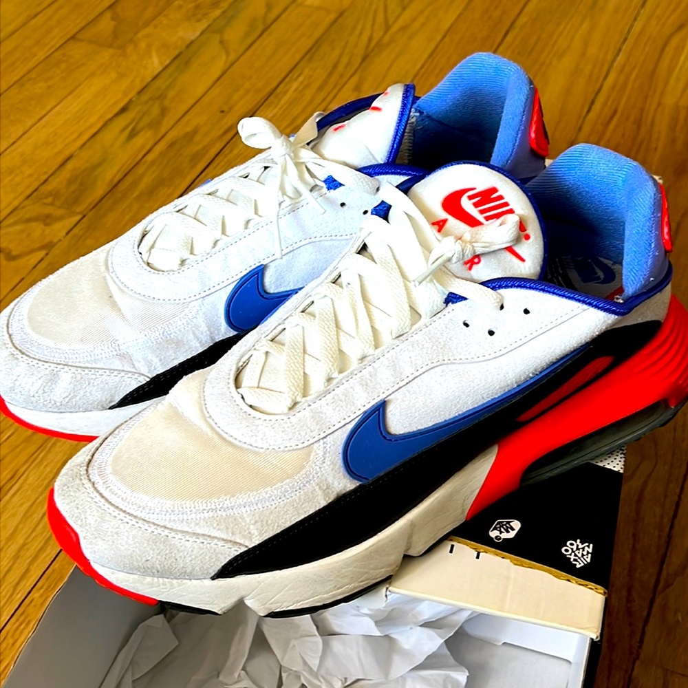 Nike Air Max 2090 EOI sz 14 summit white/racer blue/black